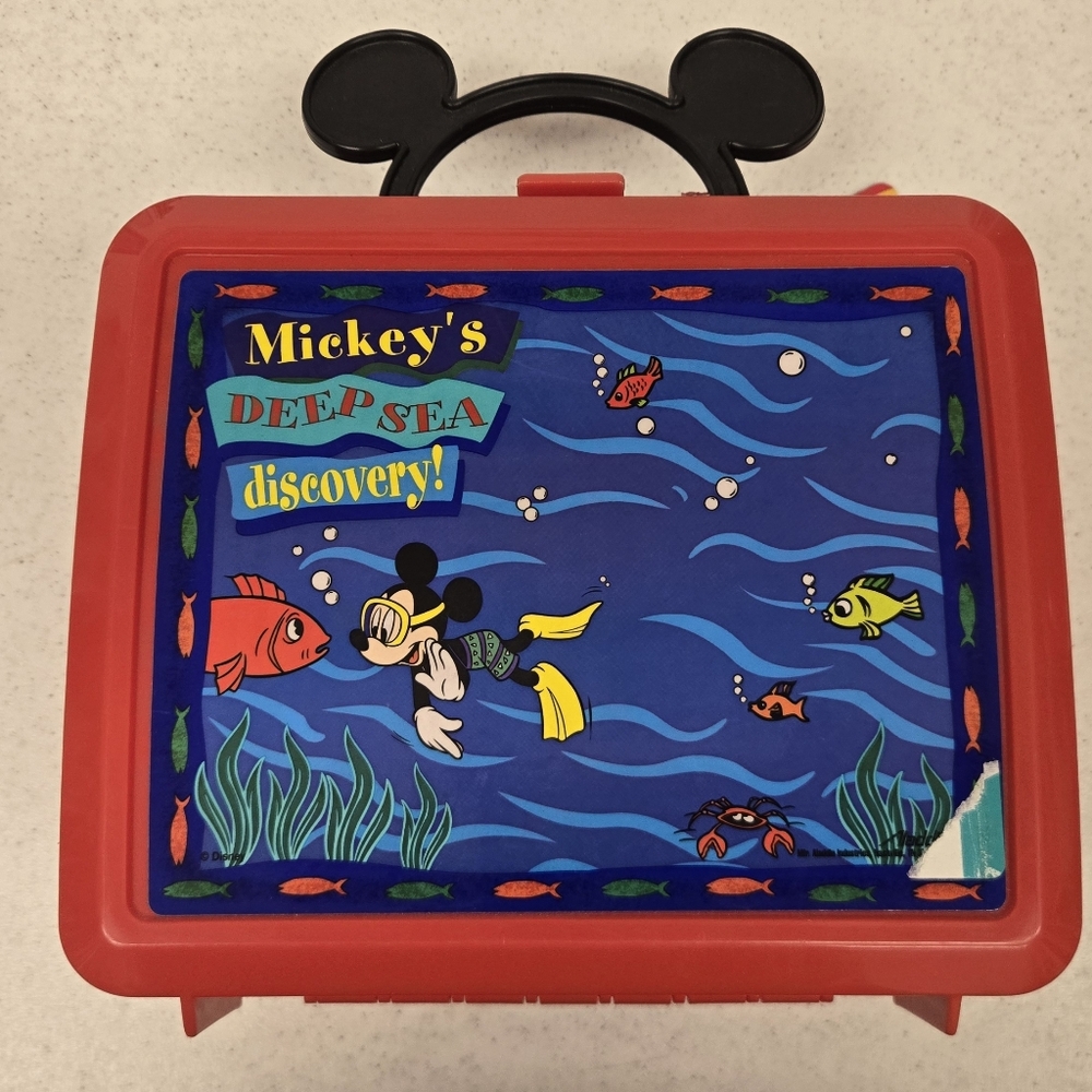 Mickey Mouse Lunch Box With Thermos. New With Tags. Never Used.